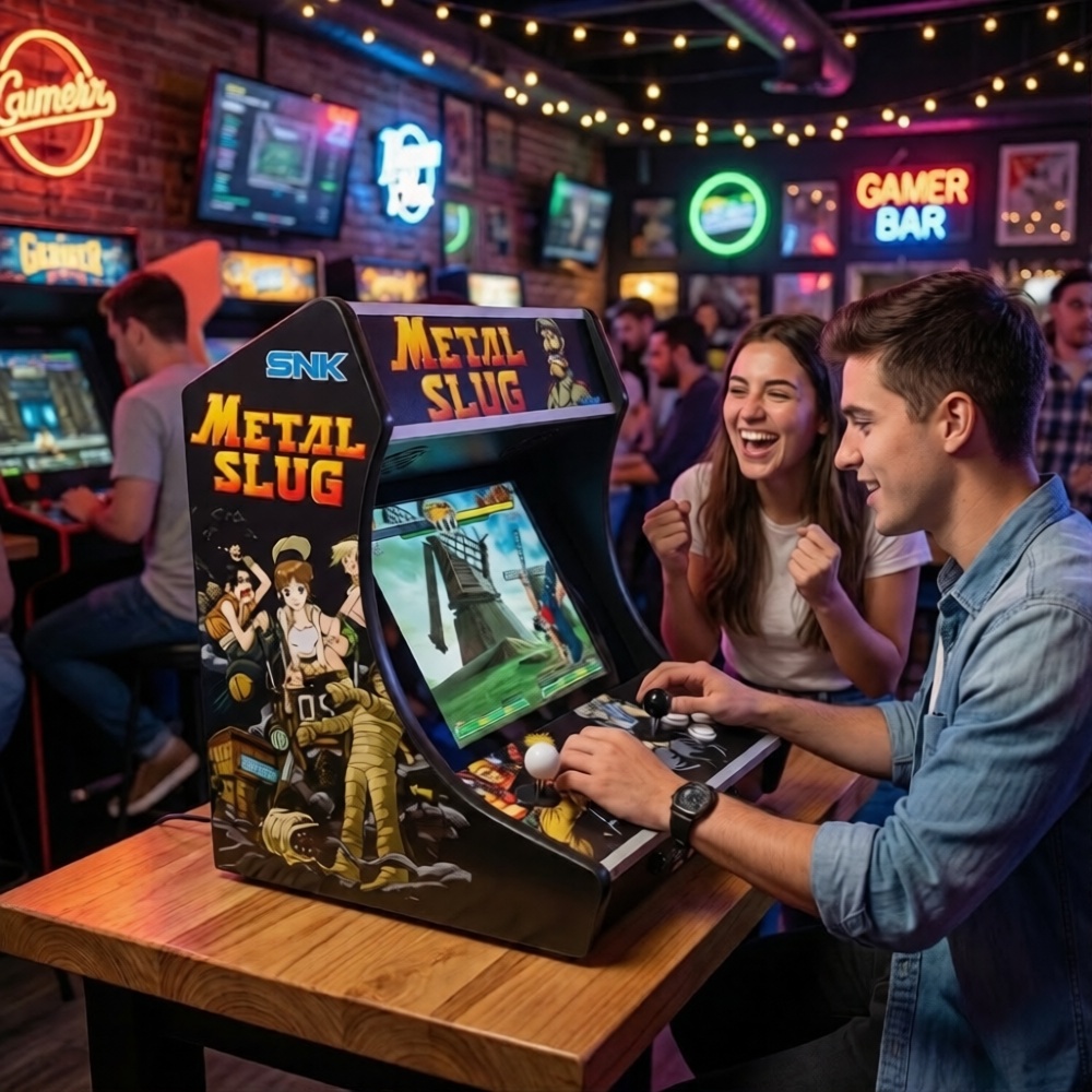Máquina Arcade Bartop en Gamer Bar